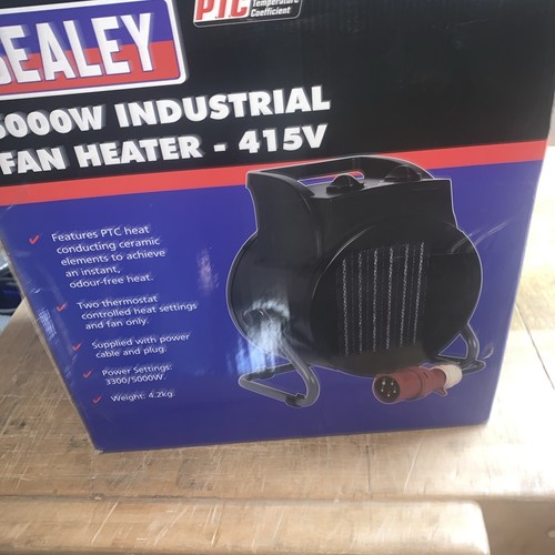 Sealey industrial ptc fan - ptc,