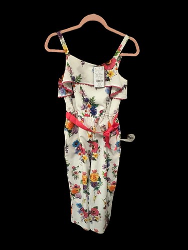 Monsoon floral belted jumpsuit - monsoon,