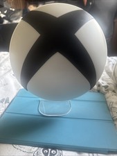 XBox Logo Desk Light Microsoft Ambient Gaming Lamp Wall Mountable White/ Black