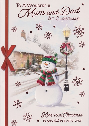 Mum and dad - and, christmas