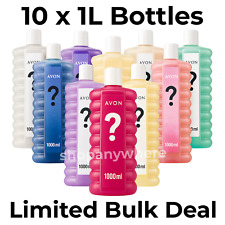 Avon Bubble Bath 1L x10 Mixed Fragrances – Bulk Wholesale Bundle Deal