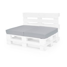 Grey euro pallet cushion - grey,