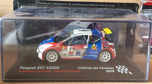Die cast peugeot 207 s2000 - die, "peugeot