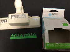 Boxed Martha Stewart Birthday Christmas Party Gifts Border edge Craft Card Punch