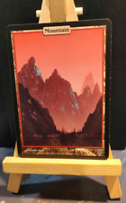 Mountain Full Art Land - Unhinged - Excellent/LP - MTG