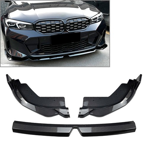 Front bumper lip spoiler - front,
