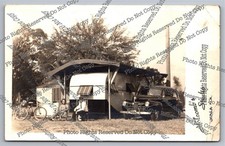 RPPC 1941 Ford auto car &