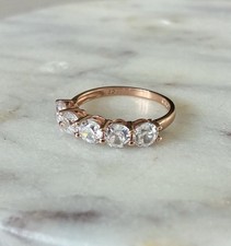 9ct Rose Gold 5 Stone Girls/