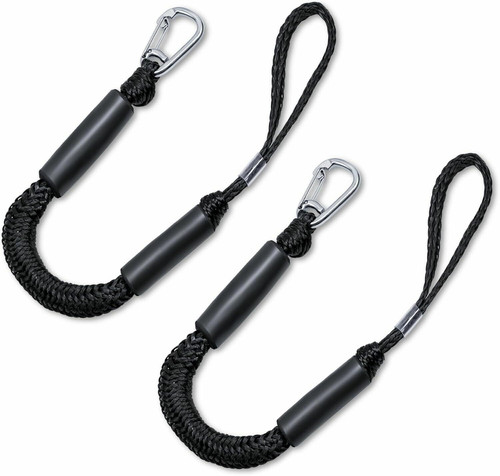 Marine bungee dock lines - dock, rope