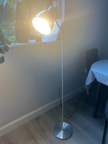 Ikea silver floor - silver, lamp