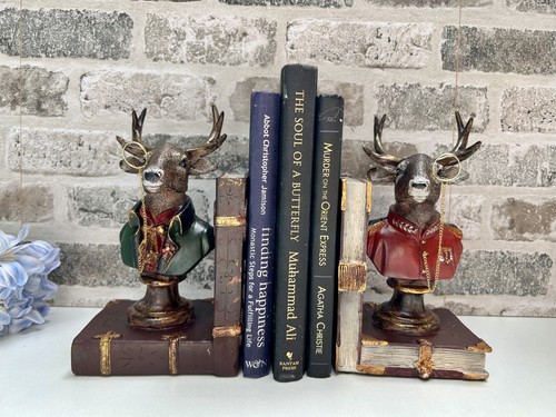 Set bookends elegant suited - set,
