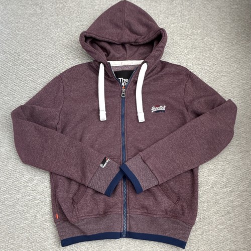 Superdry orange label - orange, purple