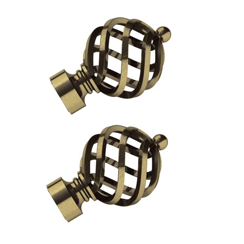 Curtain pole finials - finials,