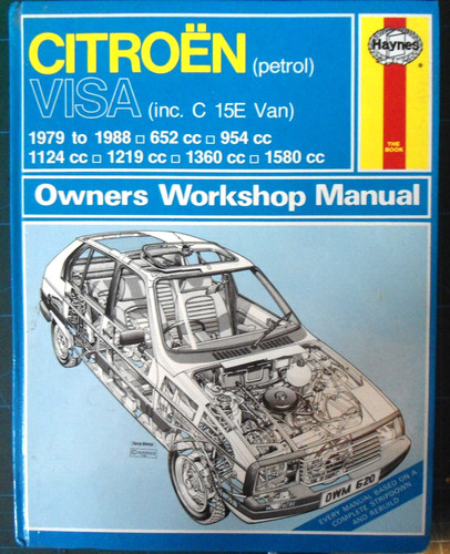 Haynes manual citroen visa - haynes,