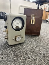 Bird Thruline WattMeter Model 43 With Case And Elements Untested Fair Condition