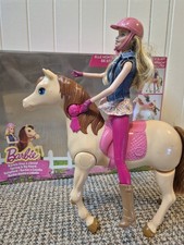Barbie Saddle 'N Ride Horse &