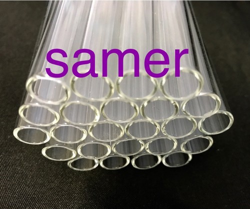 Long piece glass tubes - 4",