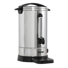 20L Tea Urn, Water Boiler Double Layer, Drip Tray, Keep Warm Function - Baridi