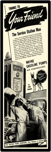 1946 wayne gas pumps - gas, new
