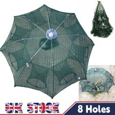 Portable 8 Holes Fishing Net