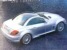 MERCEDES SLK55 AMG BLACK SERIES - COLLECTIBLE ORIGINAL CAR ROAD TEST REVIEW