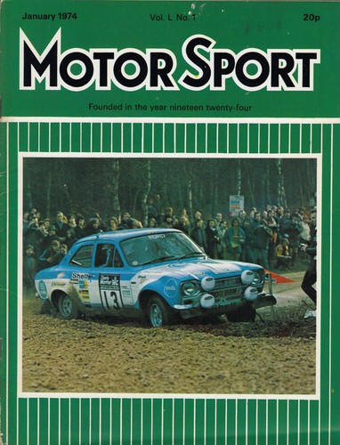 Motor sport magazine - motor, january