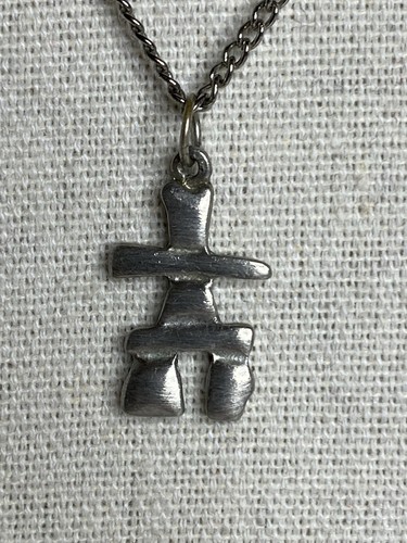 Canada inukshuk pendant - canada,
