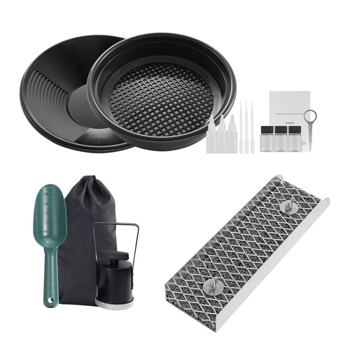 Pcs gold panning kit - 16,