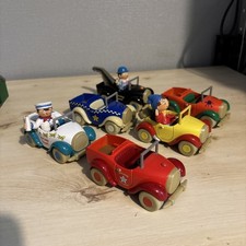 Set Of Six Corgi Toyland Collection Metal Cars with three figures