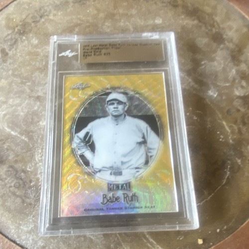 Leaf 2019 babe ruth - 2019, yankees