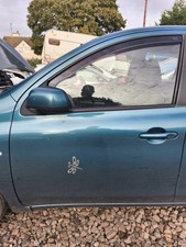 NISSAN MICRA 2011-2015 DOOR COMPLETE (FRONT PASSENGER SIDE) WITHOUT DOOR MIRROR