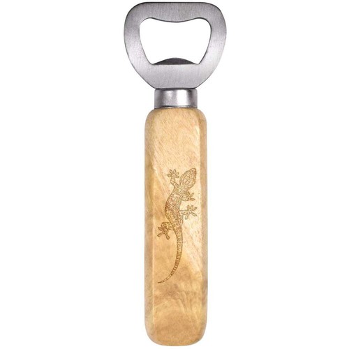 Tokay gecko wooden bottle - 'tokay,