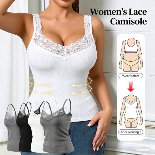 Womens plain slim fit cami - fit,