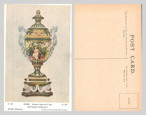 Vintage postcard derby - -,