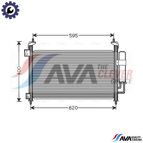Condenser air conditioning - condenser,