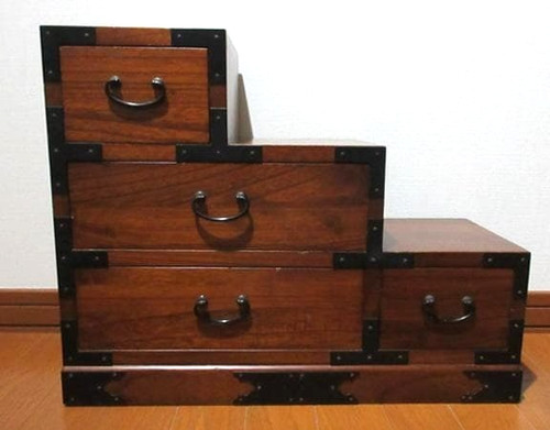 Japanese step tansu - step,