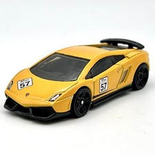 HOT WHEELS LAMBORGHINI GALLARDO SUPERLEGGERA LP570-4 YELLOW (GRAN TURISMO, 2016)