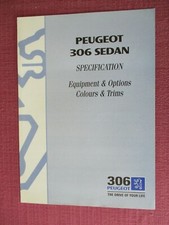 1996 PEUGEOT 306 4 DOOR