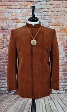Tobacco Corduroy Suit Late 60'S 5 Button Slim Fit Mod freakbeat psyche clothing
