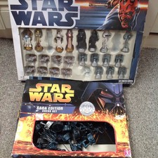 INCOMPLETE STAR WARS 3D Chess