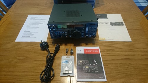 Icom r7000 fitted with the - icom,