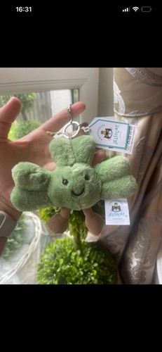 Soft toy green - soft, shamrock