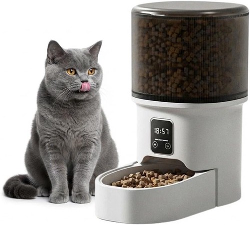 Smart automatic pet feeder cat - automatic,