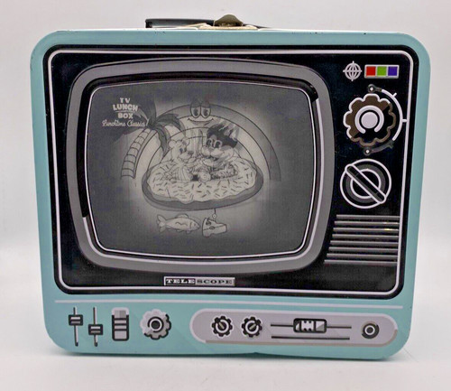 Retro lunch box novelty - retro, tin