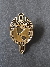 Star Trek mirror universe Terran insignia pin badge.