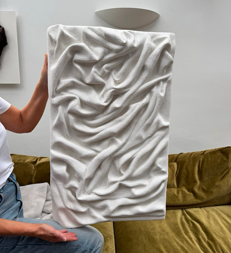 Abstract relief wall - 3d,