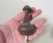 Antique Wooden Cistern Handle Pull Light Switch Bathroom Cord Wood 3.25" -£8each