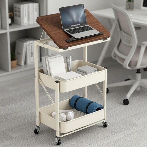 Rolling utility cart coffee - utility,