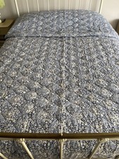 SHERIDAN Australia WILLIAM MORRIS HONEYSUCKLE Quilted Bedspread Cover single NWT