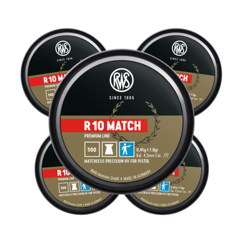Pack rws r10 match 177 - .177, cal